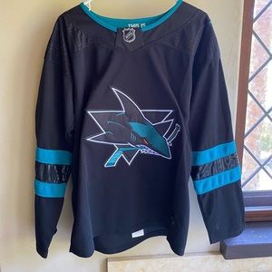 Mens Adidas San Jose Sharks Jersey - Evander Kane #9